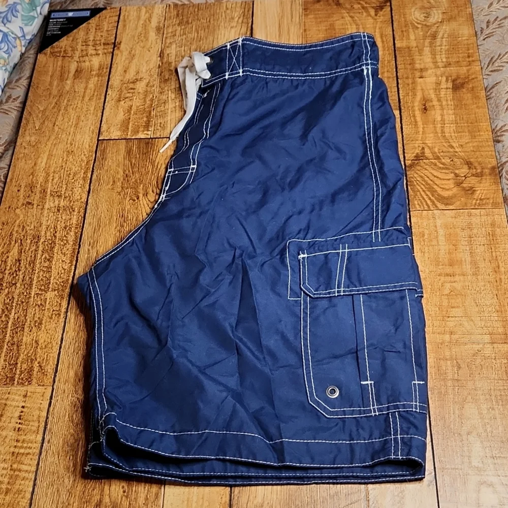 Merona men's swim shorts size L - Picture 1 of 6